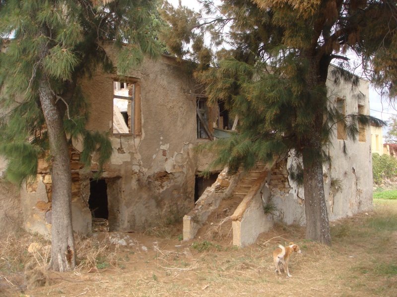 Νεότερο κτήριο στο κτήμα Οικονομίδη